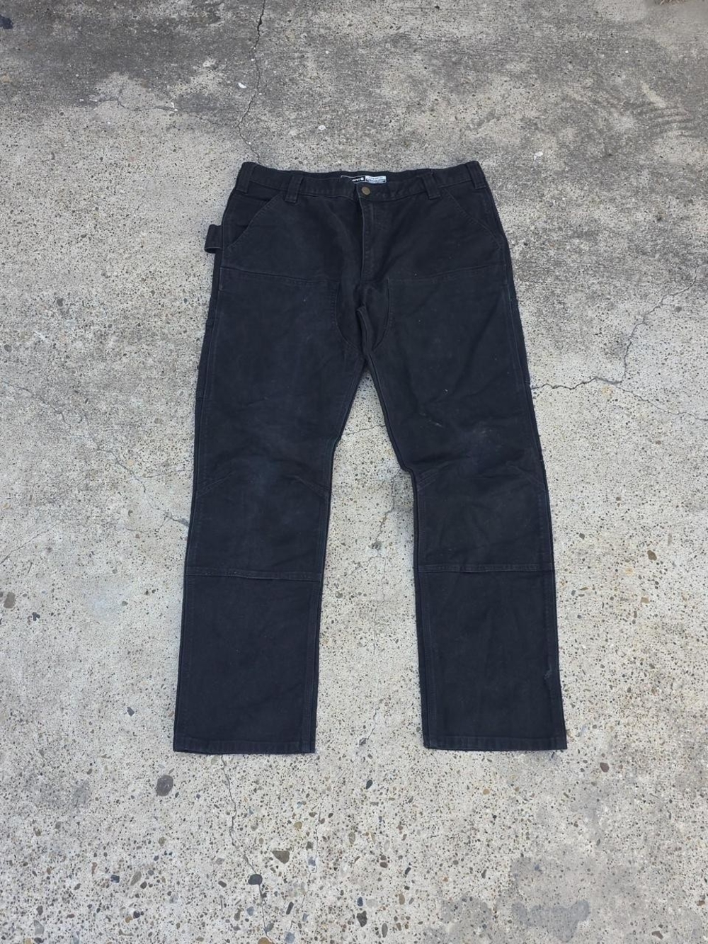Slim Tapered Rugged Flex Duck Double-Front Dungaree 38x32 BN3340-M